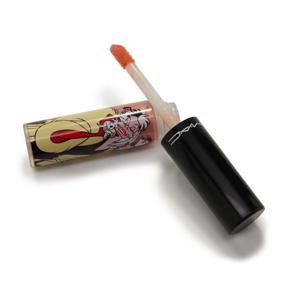 NIB MAC Venomous Villains Lipglass in “Devilishly Stylish”